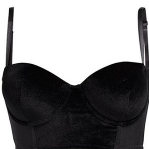 ‘ VENUS’ PUSH UP VELVET BRA